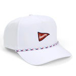 Breezy Flag White Rope Hat - Breezy Golf