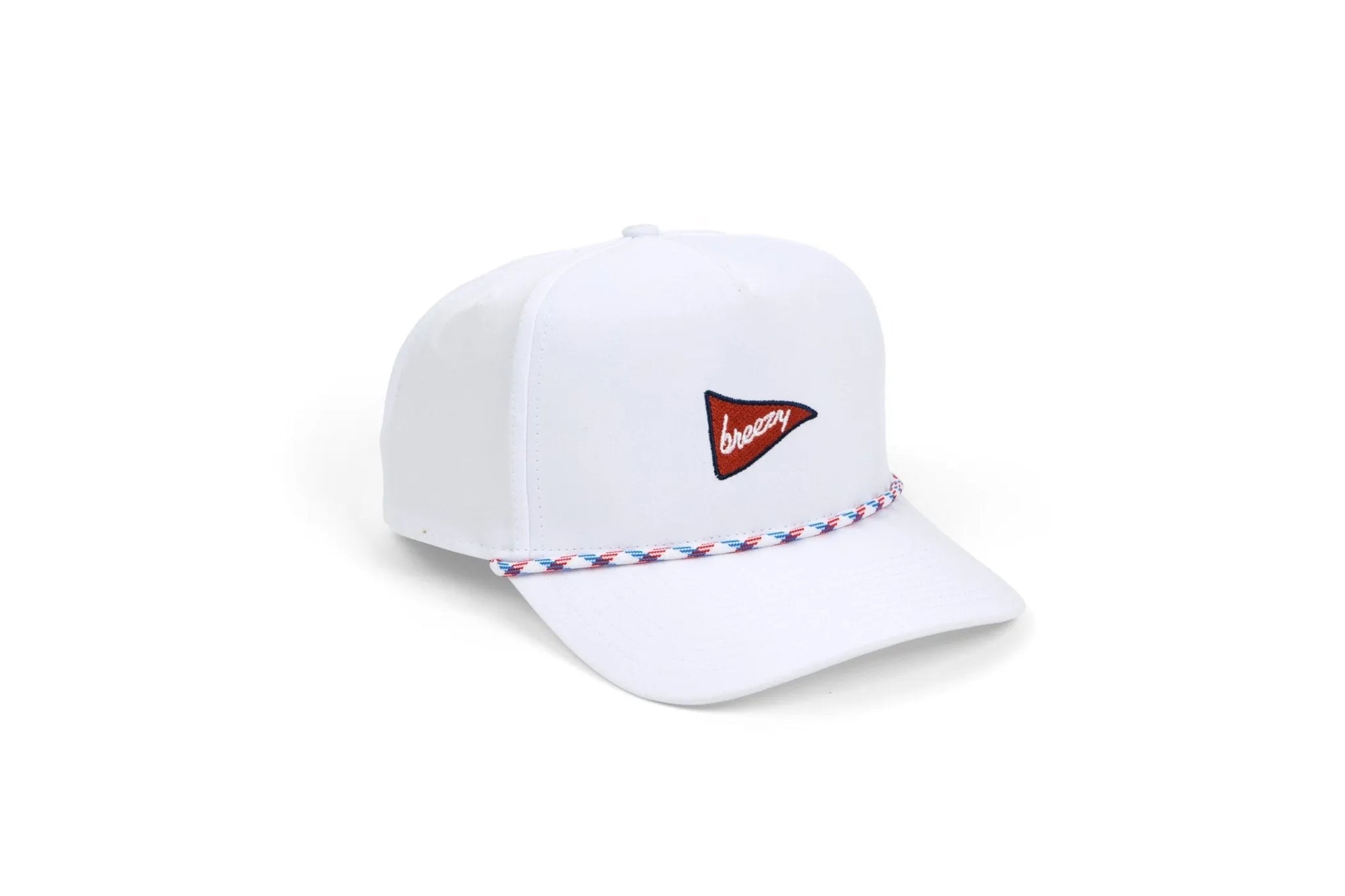 Breezy Flag White Rope Hat - Breezy Golf