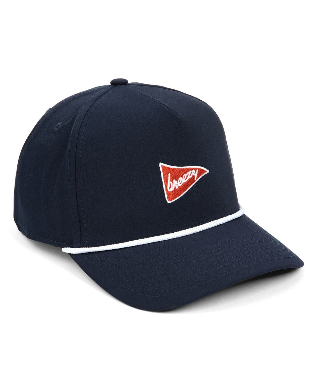 Breezy Flag Navy Rope Hat - Breezy Golf