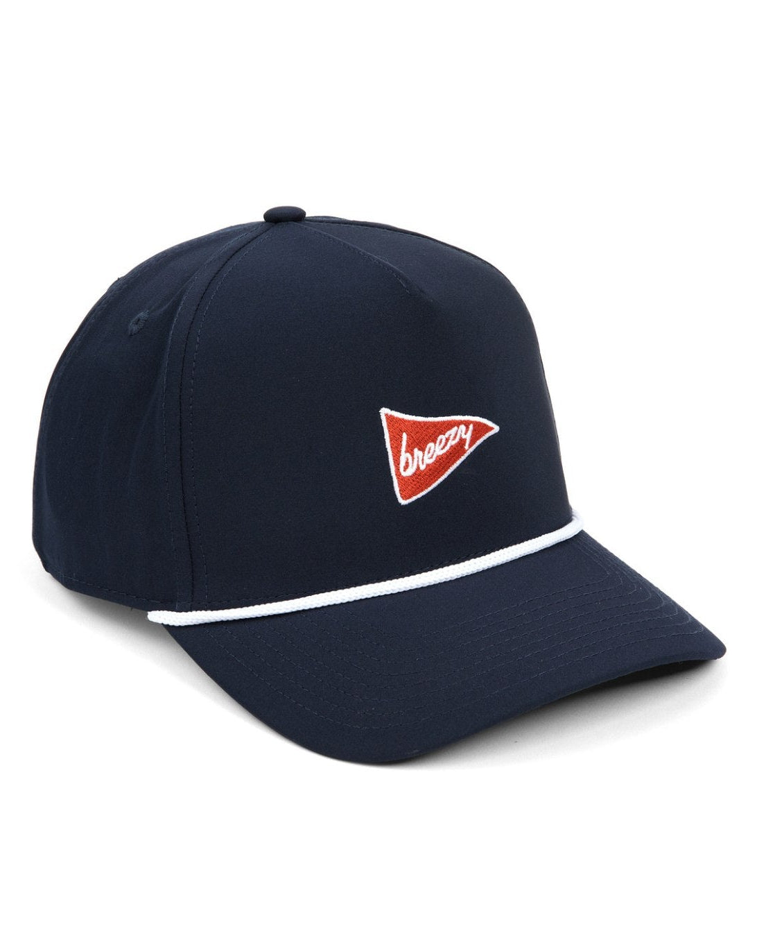 Breezy Flag Navy Rope Hat - Breezy Golf