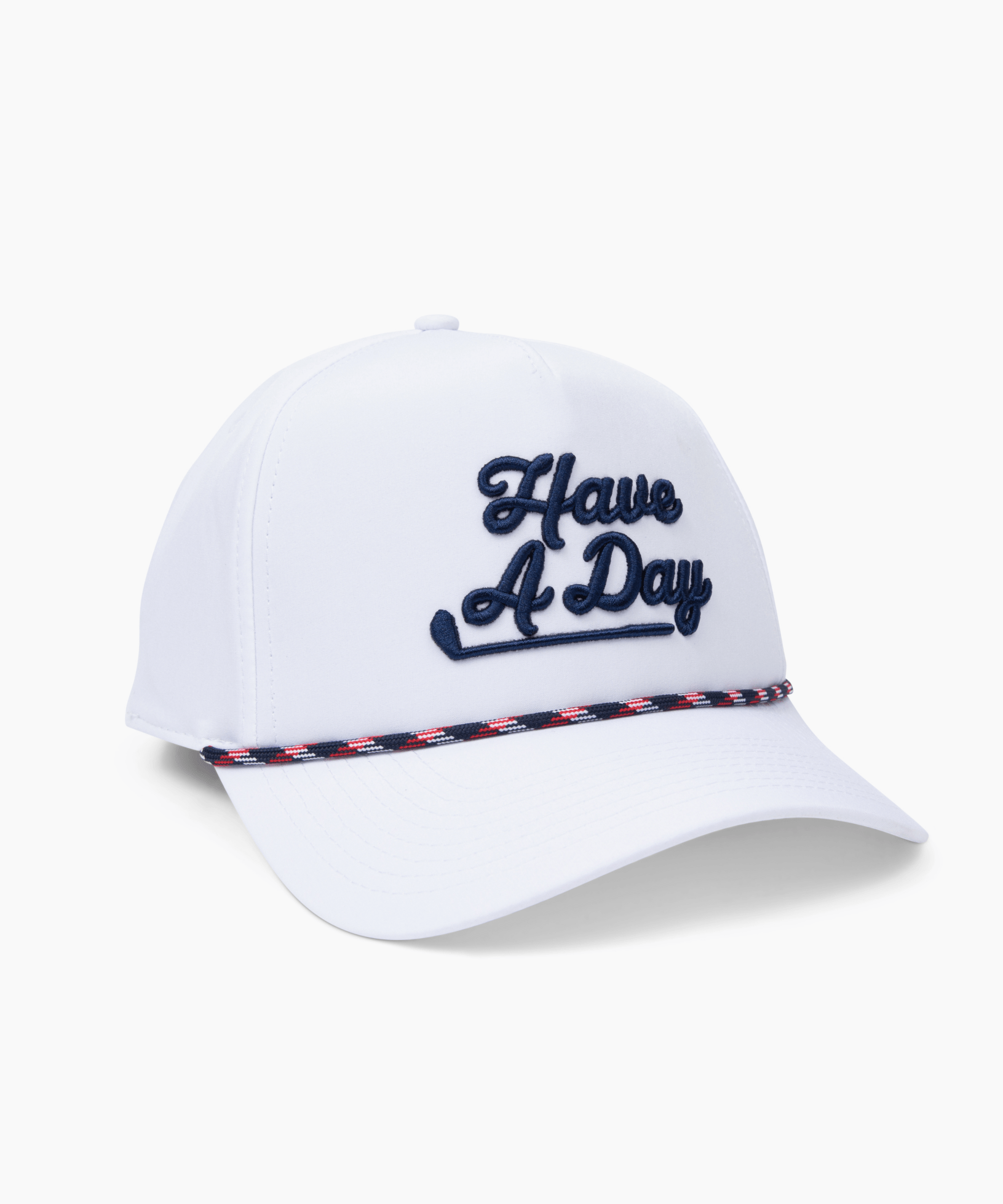 Have a Day Black & Red Rope Hat - Breezy Golf