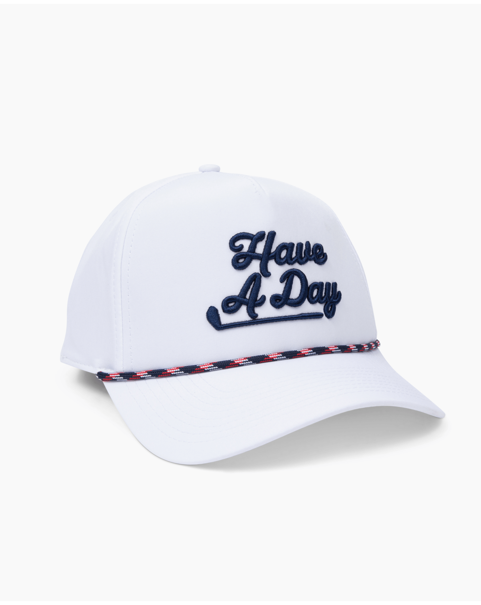 Have a Day Black & Red Rope Hat | Breezy Golf | Performance Golf Apparel