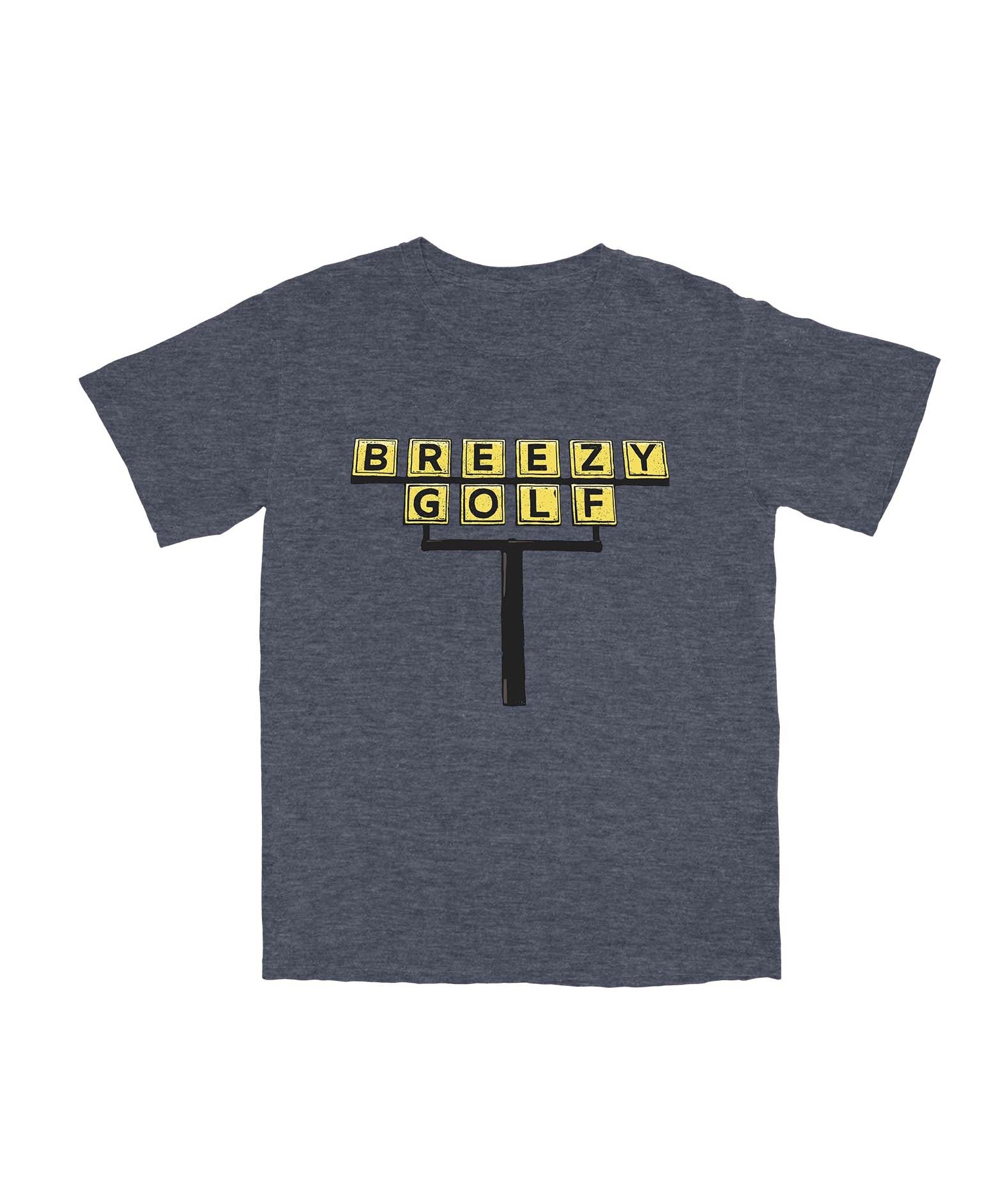 Late Night Eats T Shirt - Navy - Breezy Golf