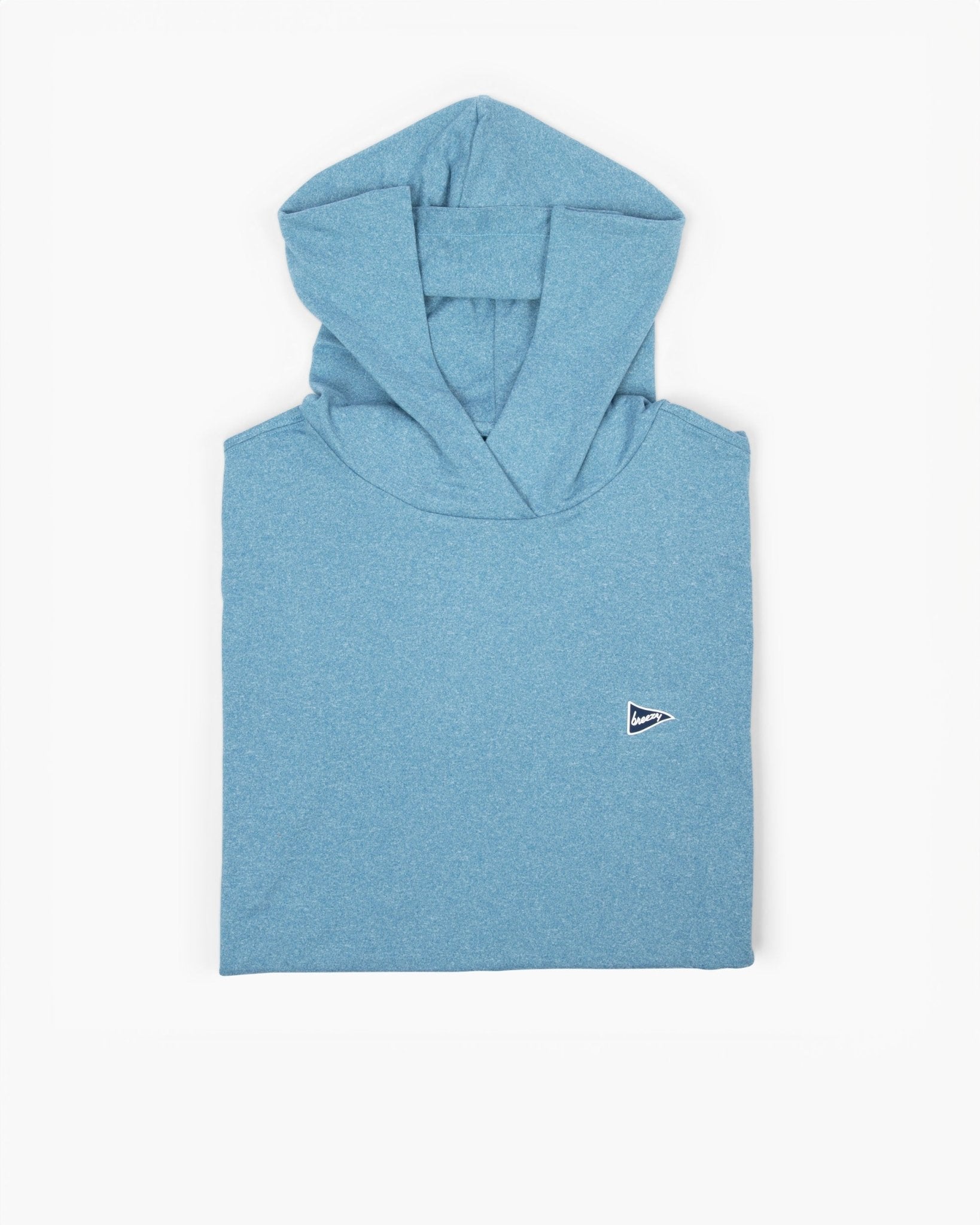 The Gimme Hoodie - Ocean Blue | Breezy Golf | Performance Golf Apparel
