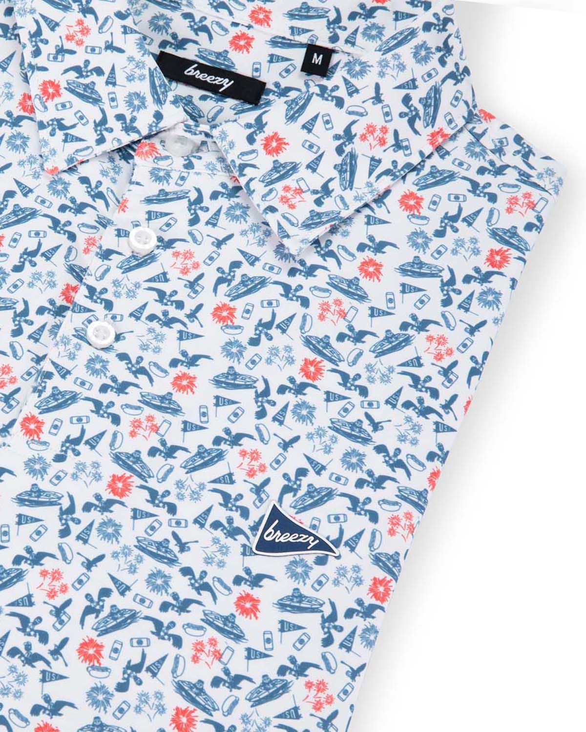 The Fore-th Polo | Breezy Golf | Performance Golf Apparel