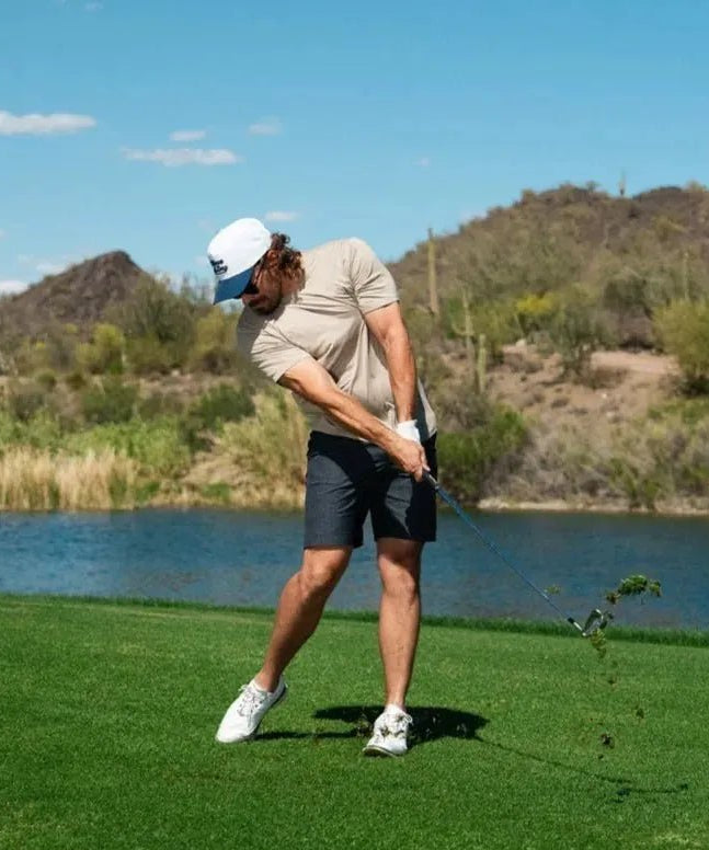Everyday Tee Caramel - Breezy Golf