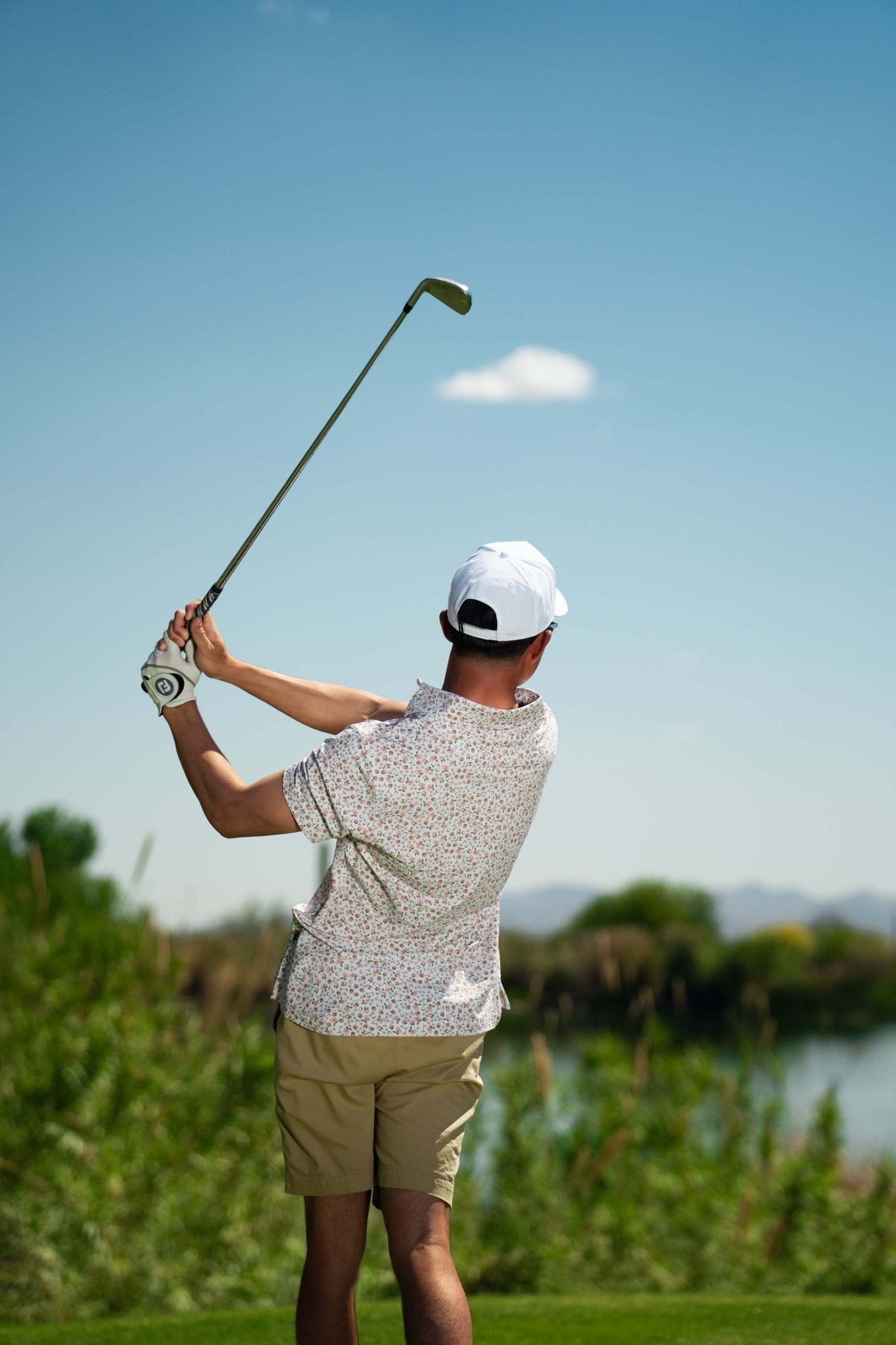 Georgia Peach Polo | Breezy Golf | Performance Golf Apparel