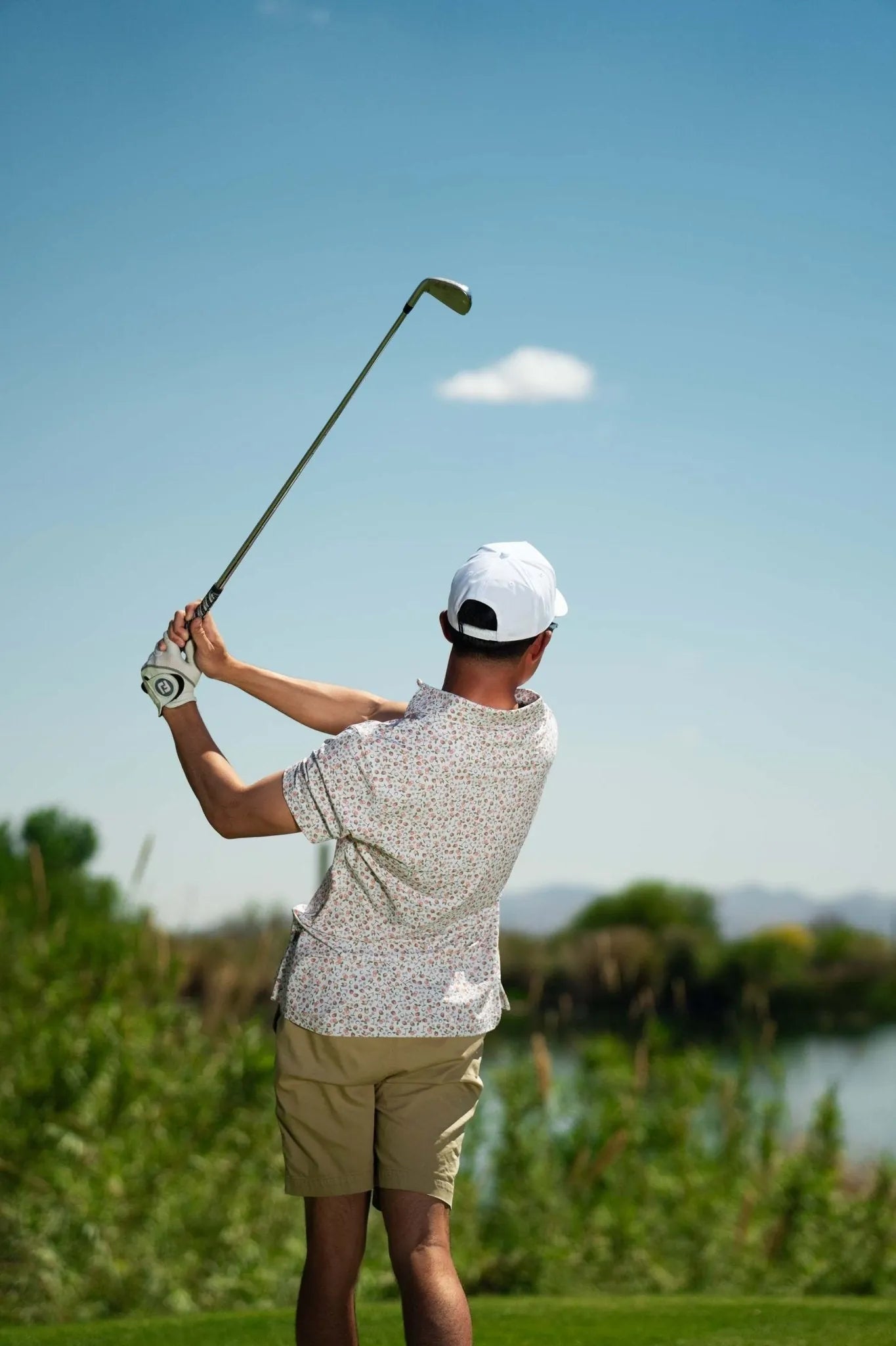 Georgia Peach Polo | Breezy Golf | Performance Golf Apparel