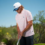 The Watercolor Flowers Polo - Breezy Golf