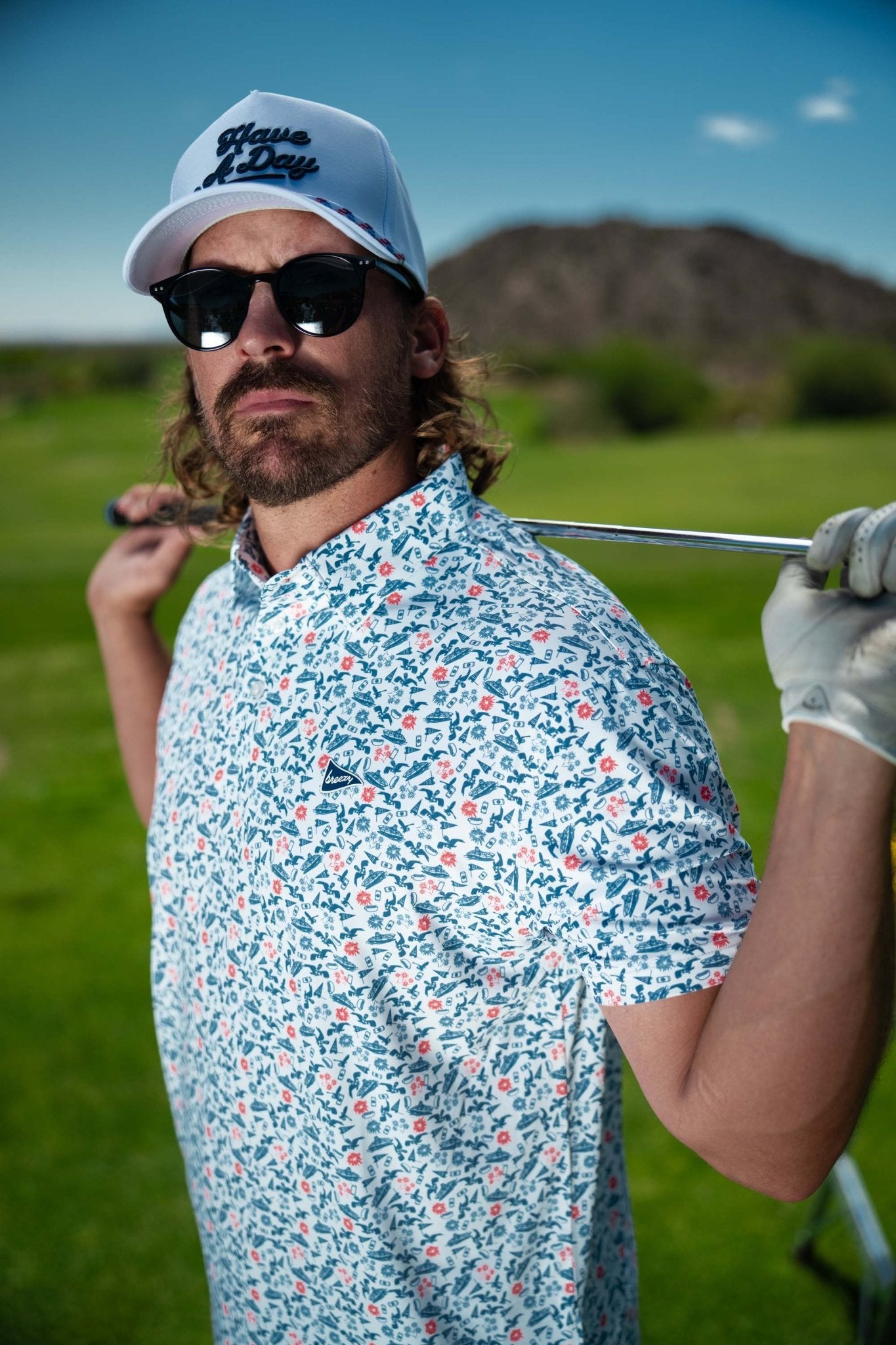 The Fore-th Polo | Breezy Golf | Performance Golf Apparel