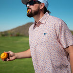 The Orange Berries Polo - Breezy Golf