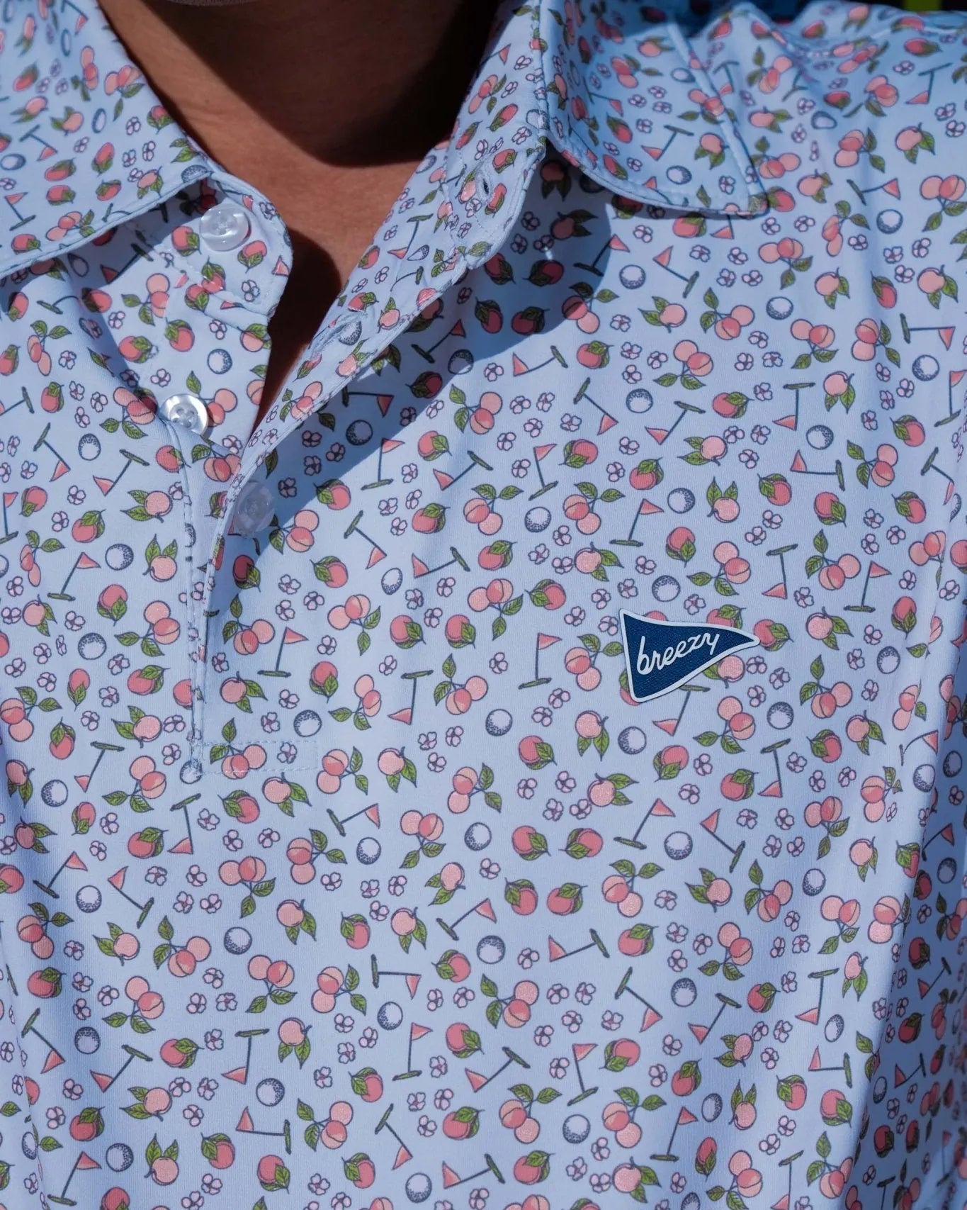 Georgia Peach Polo - Breezy Golf
