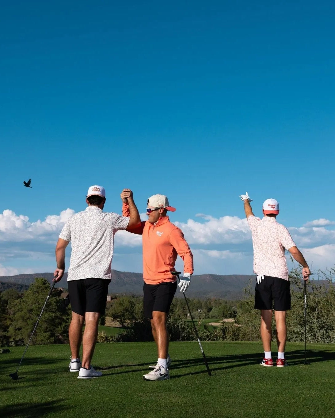 Tour Championship x Breezy The Vintage Peach State Polo Peach - Breezy Golf