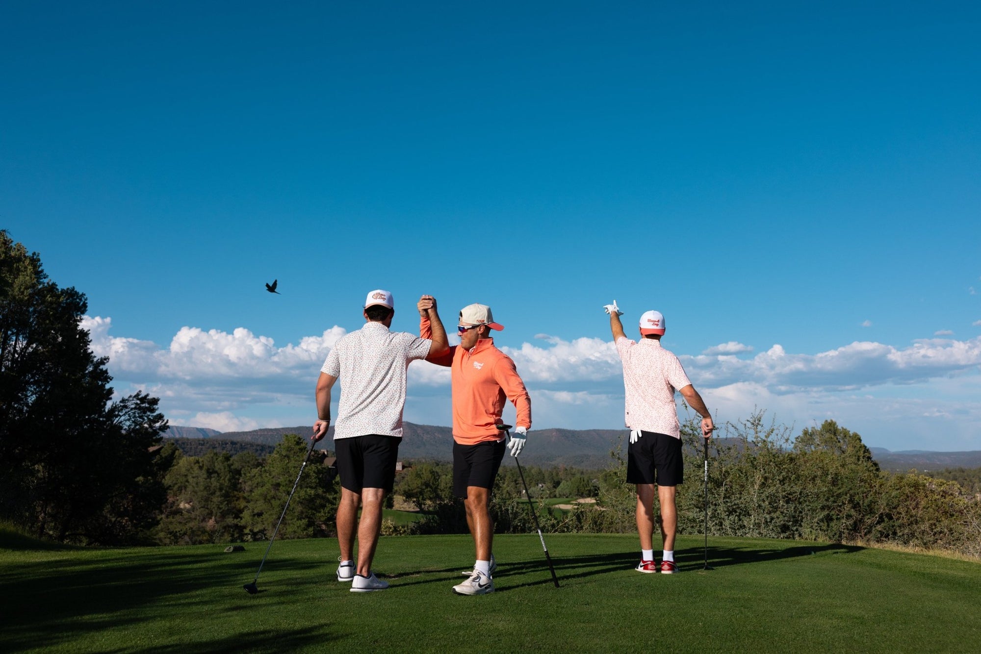 Tour Championship x Breezy The Vintage Peach State Polo Peach - Breezy Golf
