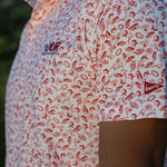Tour Championship x Breezy The Vintage Peach State Polo Red - Breezy Golf