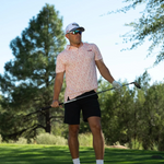 Tour Championship x Breezy The Vintage Peach State Polo Red - Breezy Golf