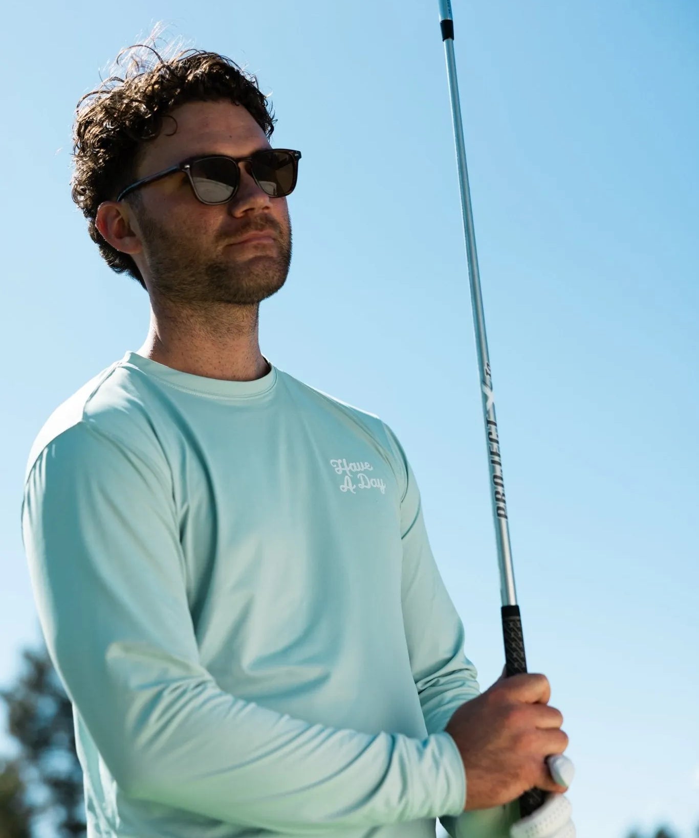 Range Long Sleeve Sage - Breezy Golf