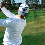 Range Long Sleeve White - Breezy Golf