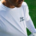 Range Long Sleeve White - Breezy Golf