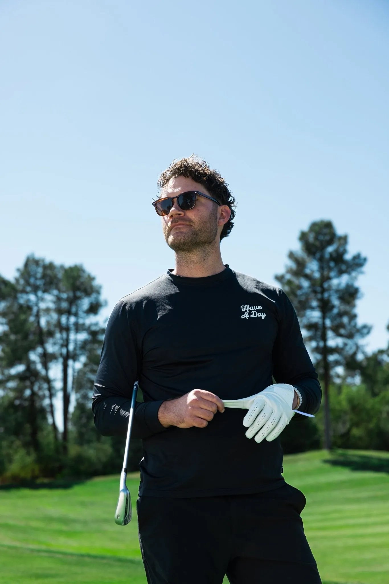 Range Long Sleeve Black - Breezy Golf