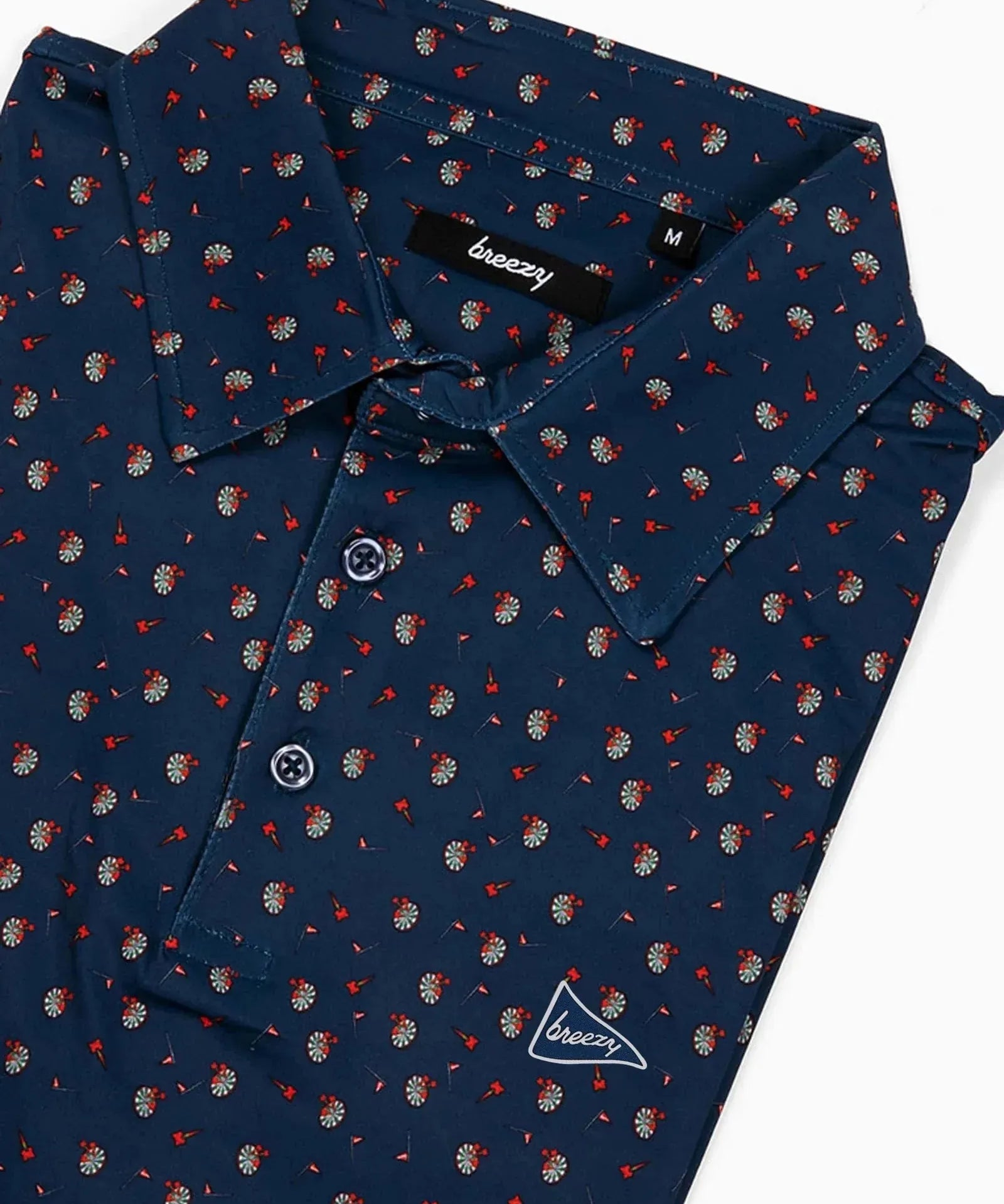 The Throwin' Darts Polo - Breezy Golf