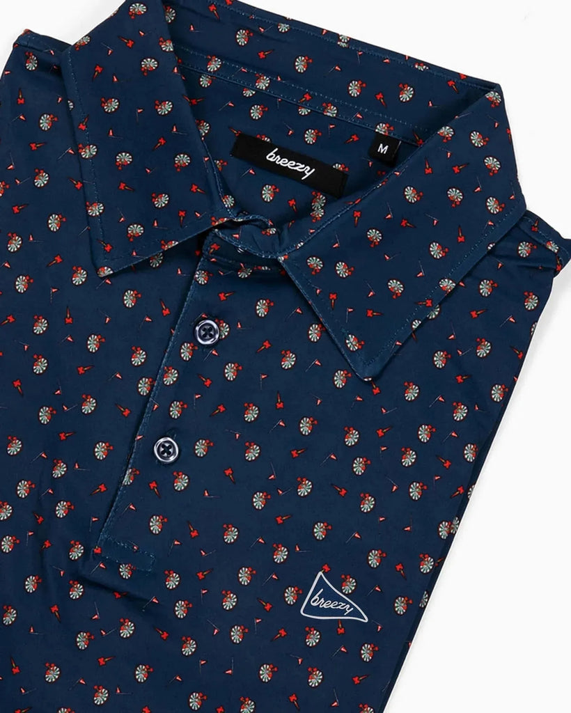 The Throwin' Darts Polo Shirt for Men