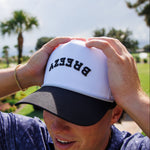 Flipped Breezy Rope Hat Black - Breezy Golf