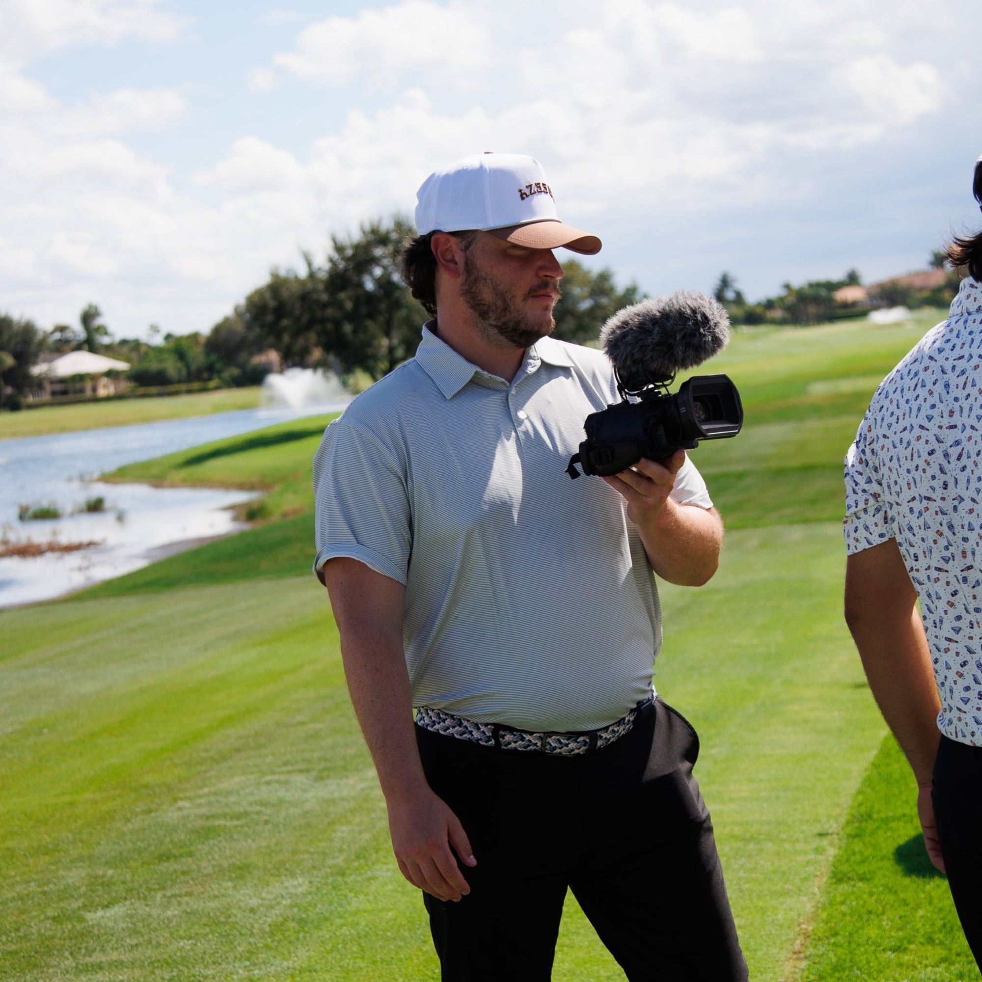 Flipped Breezy Rope Hat Caramel - Breezy Golf