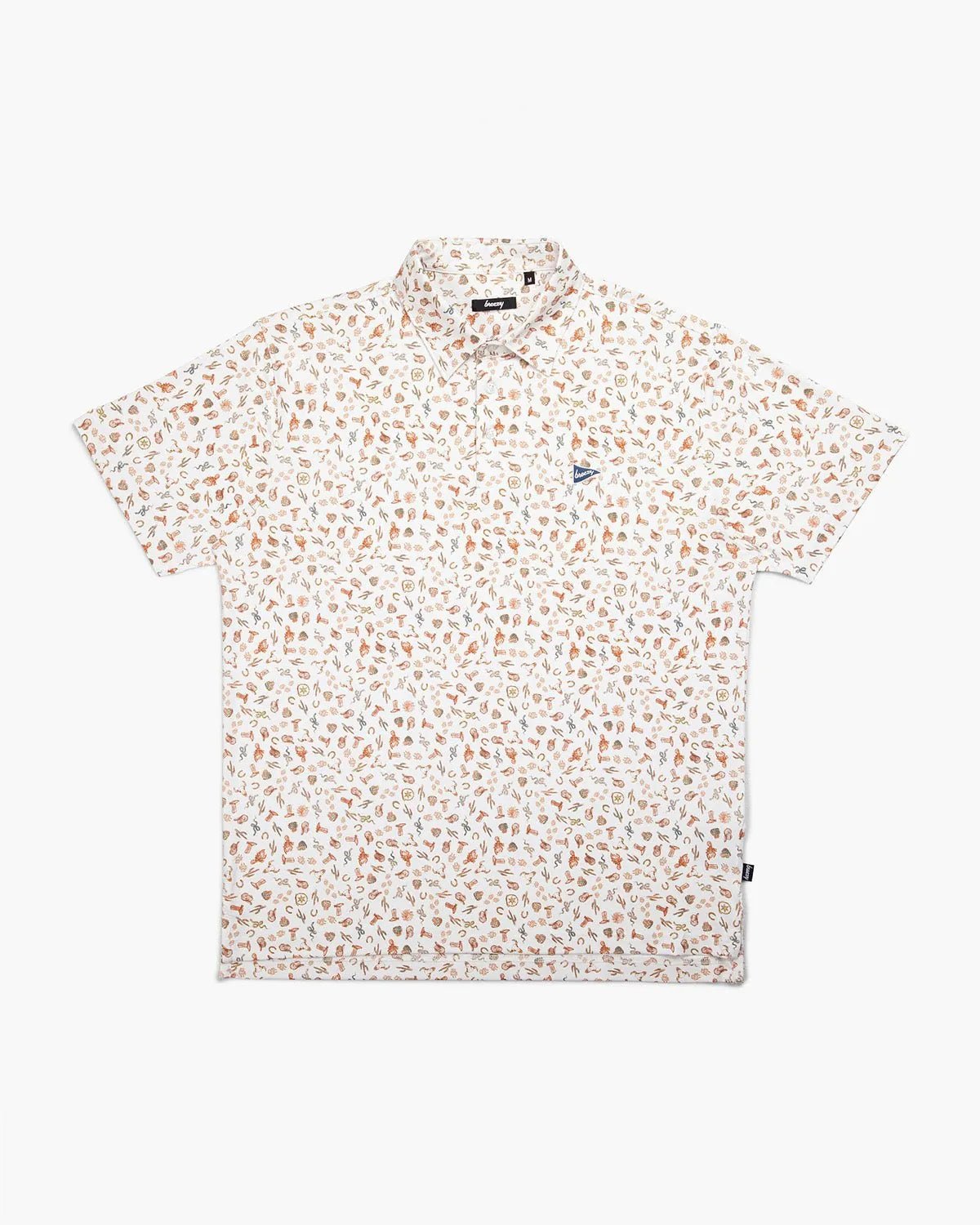 The Country Western Polo | Breezy Golf | Performance Golf Apparel