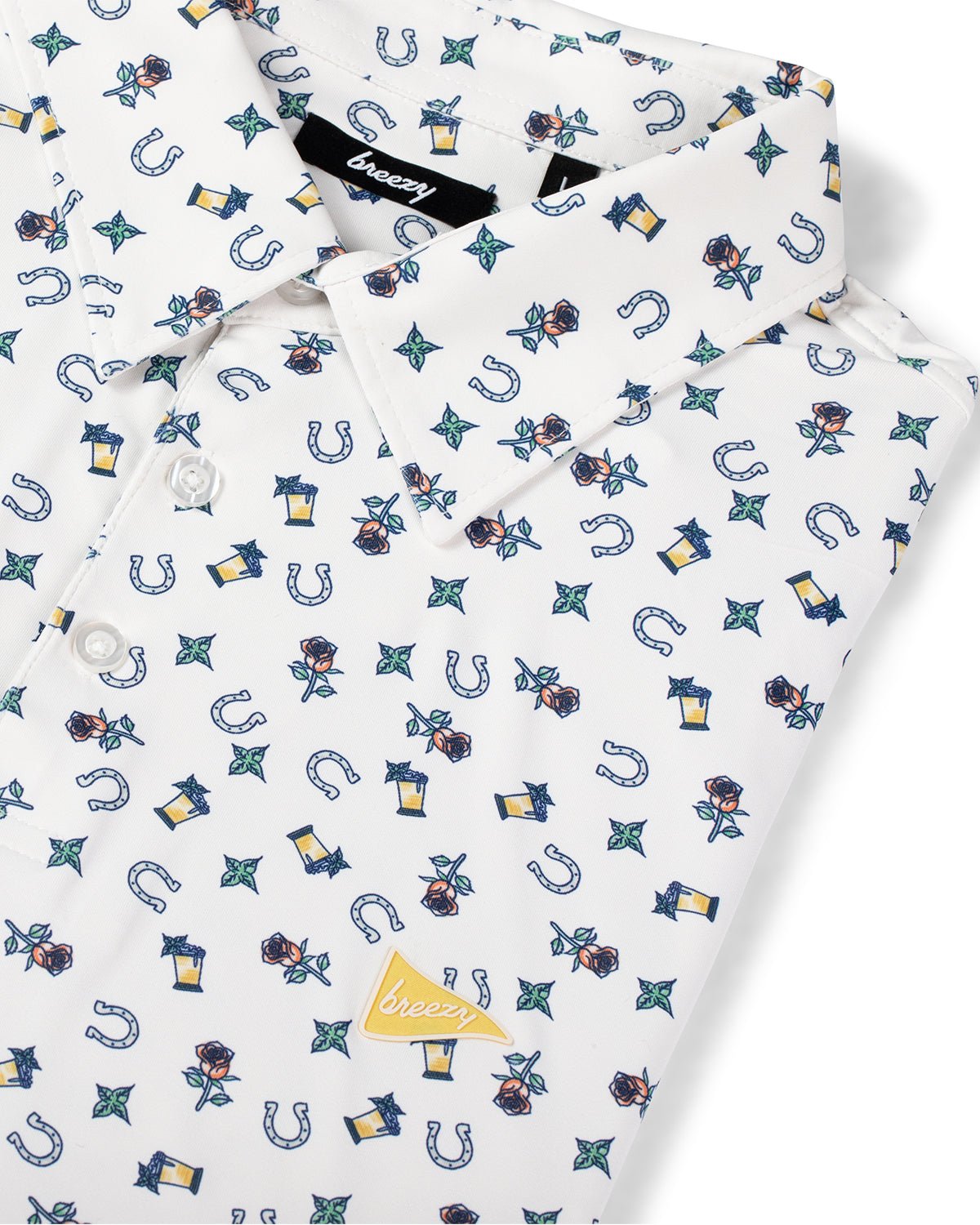 The Derby Days Polo | Breezy Golf | Performance Golf Apparel