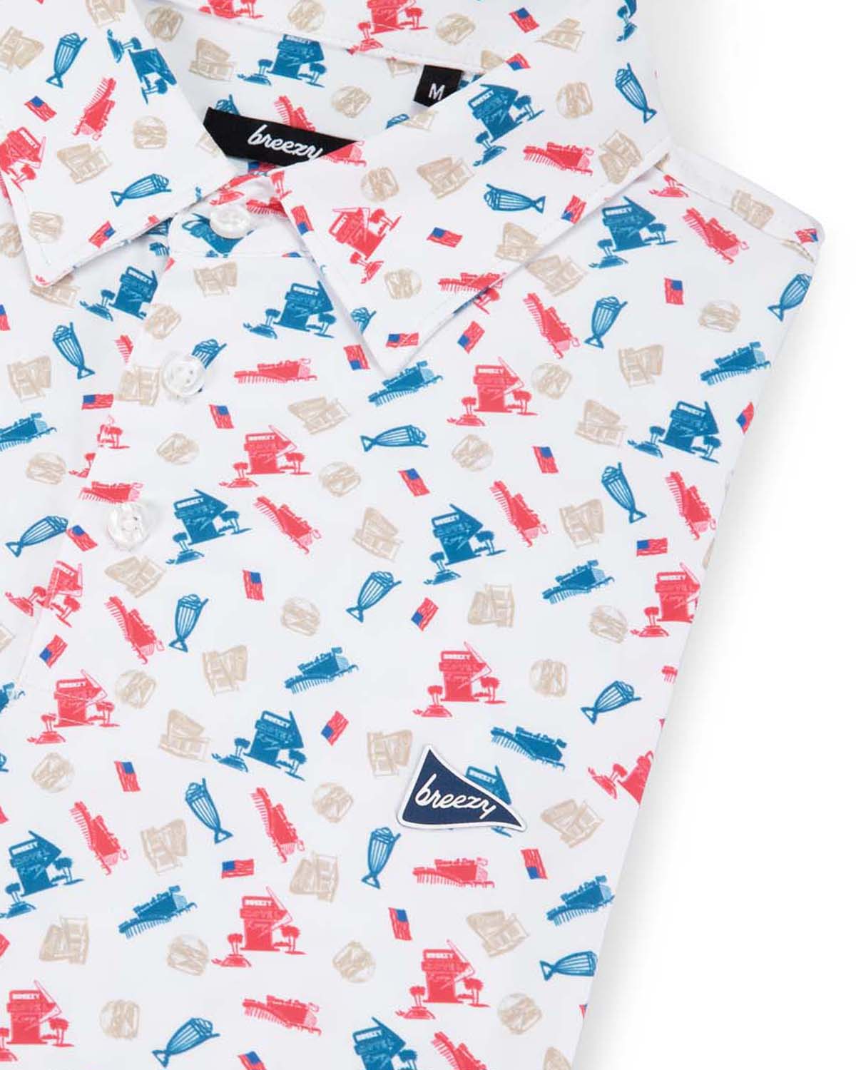 The Diners And Drives Polo | Breezy Golf | Performance Golf Apparel