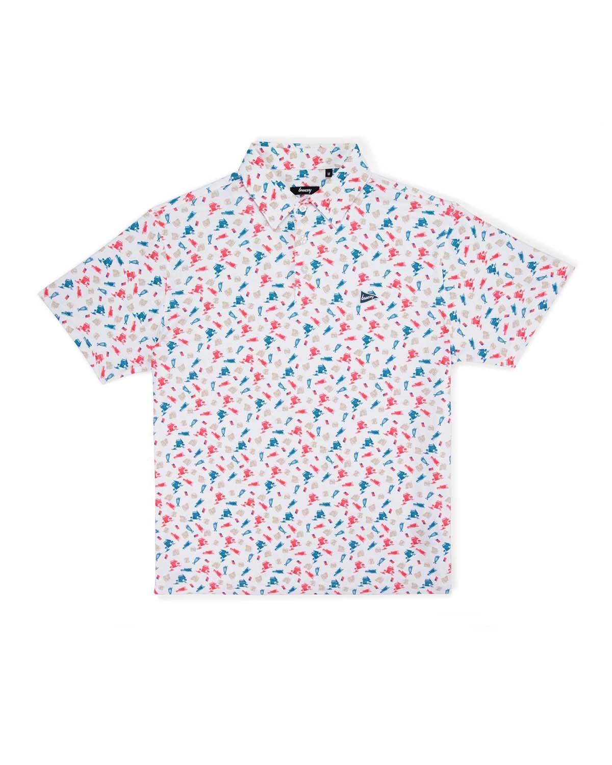 The Diners And Drives Polo | Breezy Golf | Performance Golf Apparel