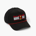 Fireball x Breezy Have A Fire Day Rope Hat Black - Breezy Golf