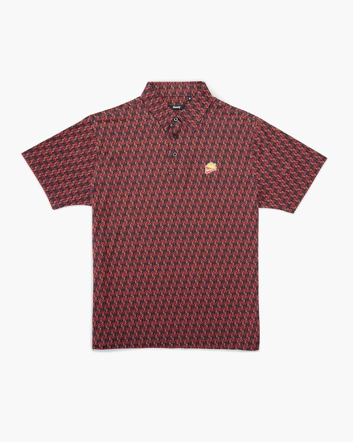 Fireball x Breezy The Fireball Classic Polo Shirt for Men | Breezy Fireball x Breezy The Fireball Classic Polo Shirt for Men | Breezy