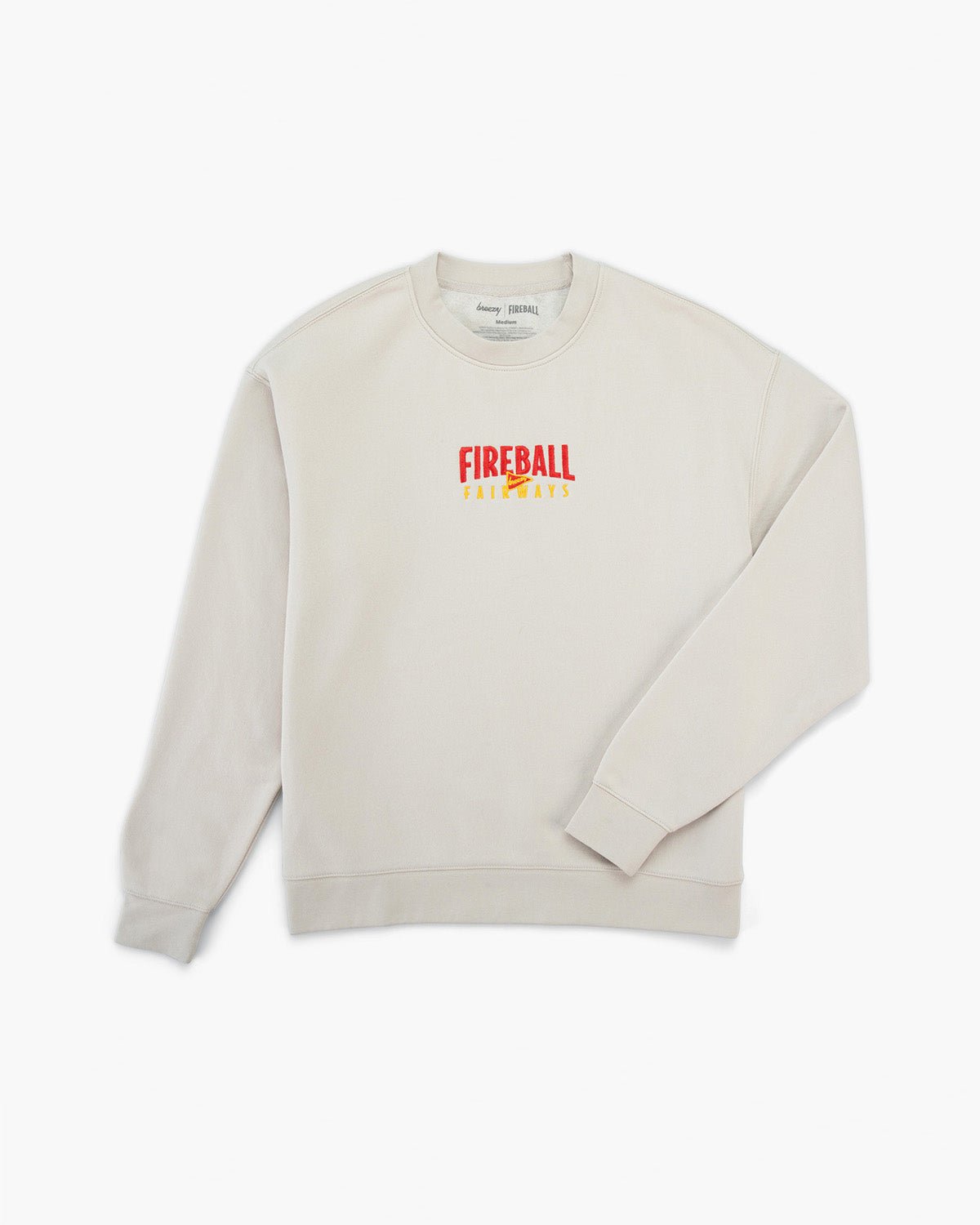 Fireball x Breezy Fireball Fairways Crewneck | Breezy Golf | Performance Golf Apparel
