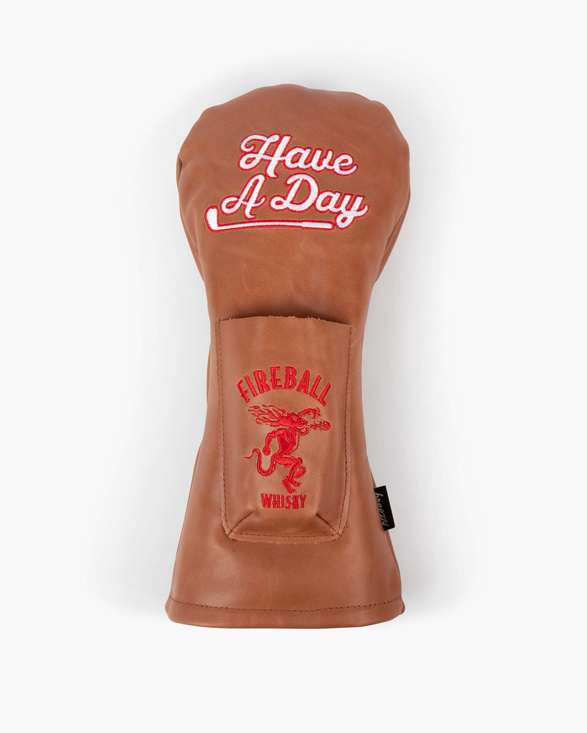 Fireball x Breezy Have A Day Driver Headcover 2025 - Breezy Golf