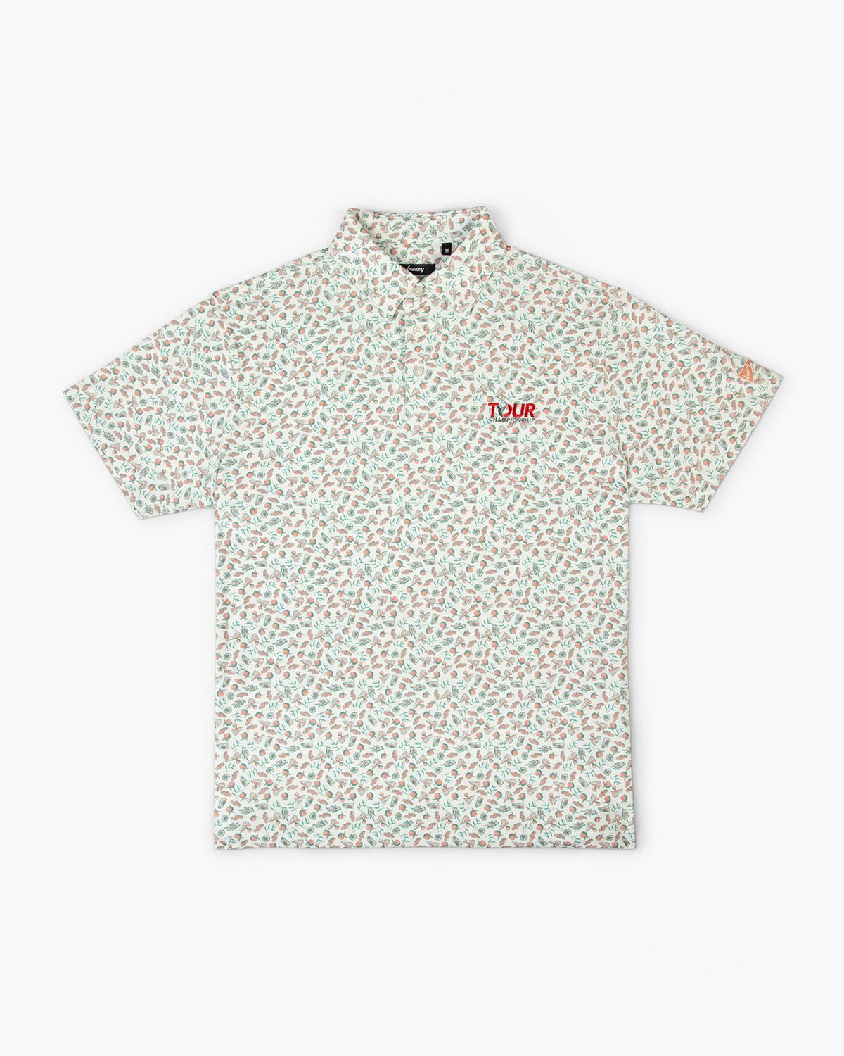 Tour Championship x Breezy The Vintage Peach State Polo Peach - Breezy Golf