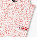 Tour Championship x Breezy The Vintage Peach State Polo Red - Breezy Golf