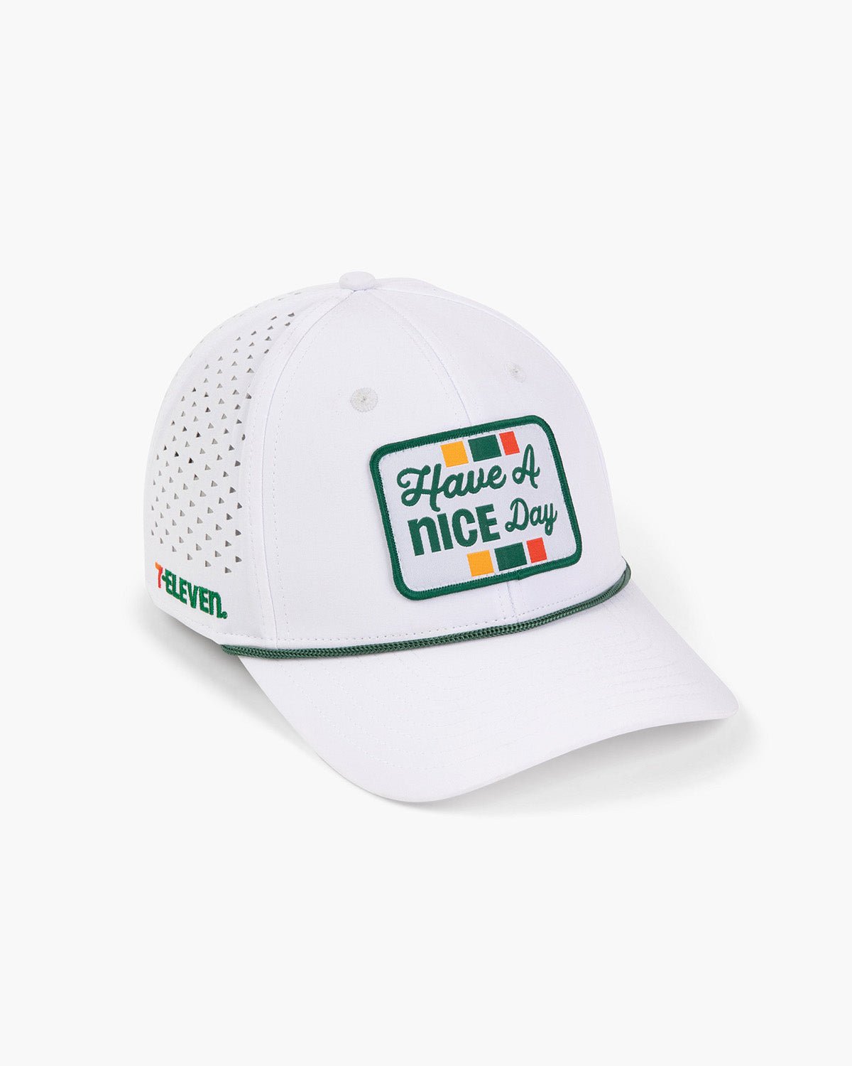 [FOTTSFOTTS] / ☆ 24SS HALF LOGO CAP / WHITE WHITE HAT