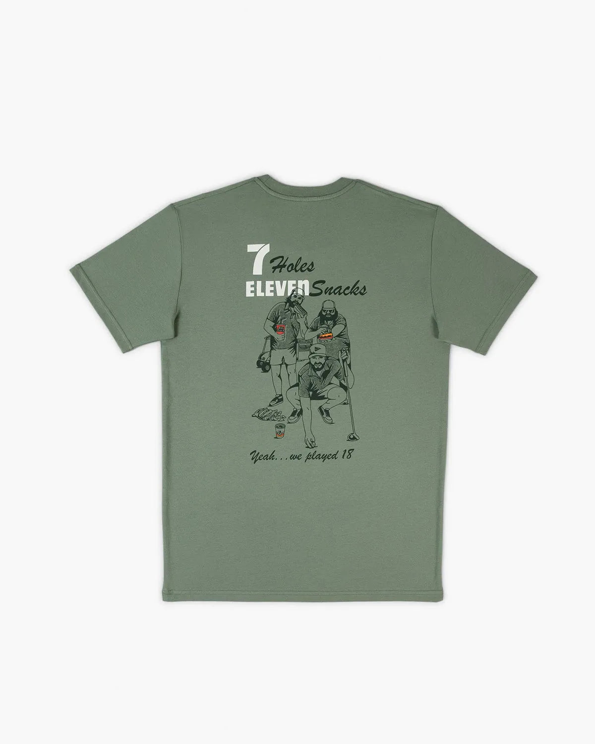 7 - Eleven x Breezy 7 Holes Eleven Snack Tee - Breezy Golf