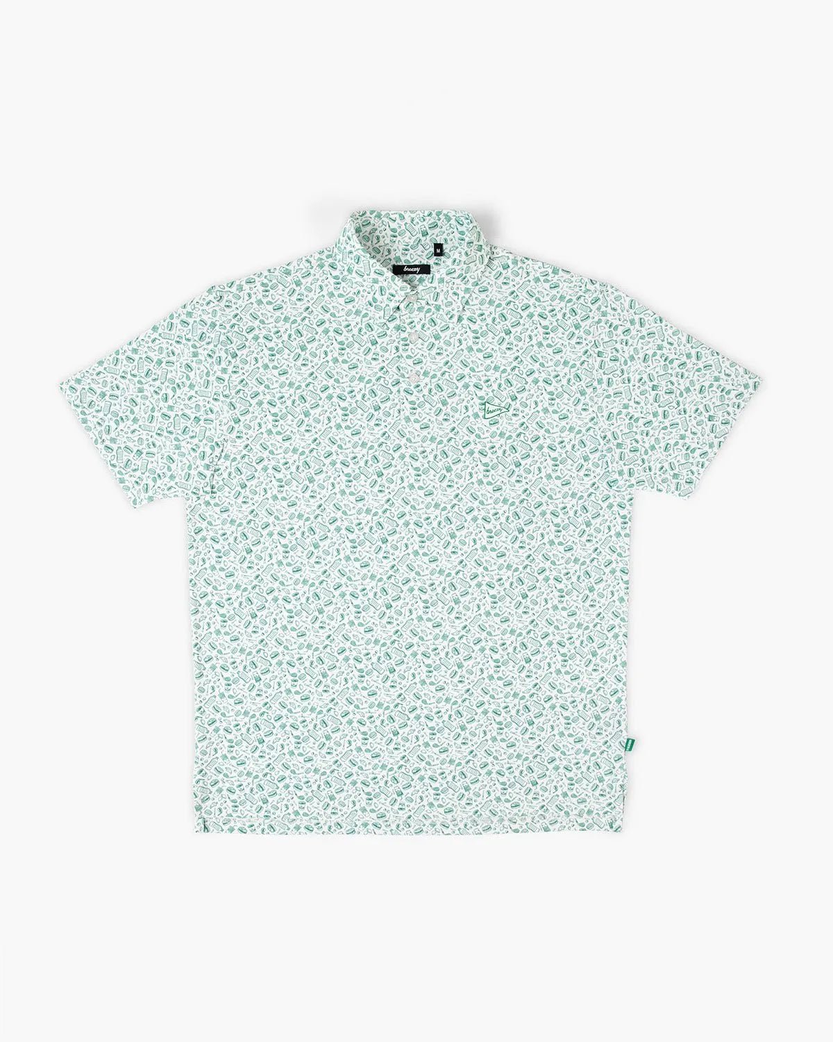 7 - Eleven x Breezy The Breakfast Bites Polo - Breezy Golf