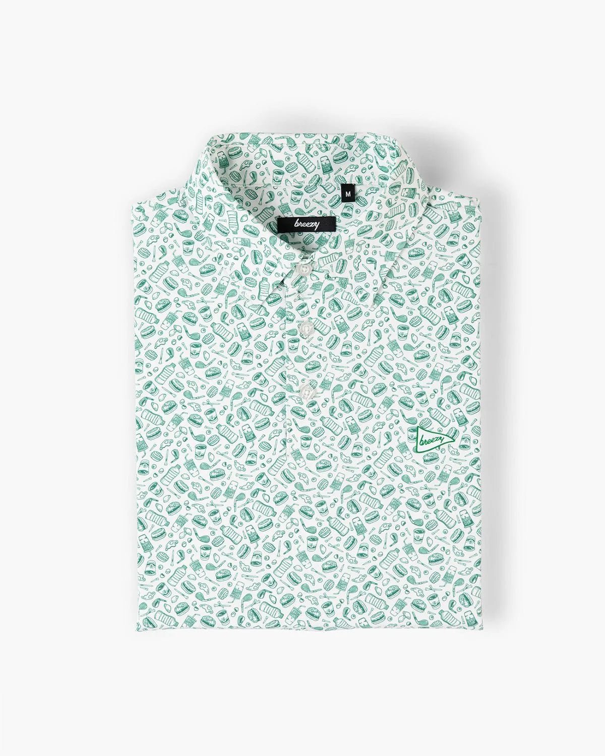 7 - Eleven x Breezy The Breakfast Bites Polo - Breezy Golf