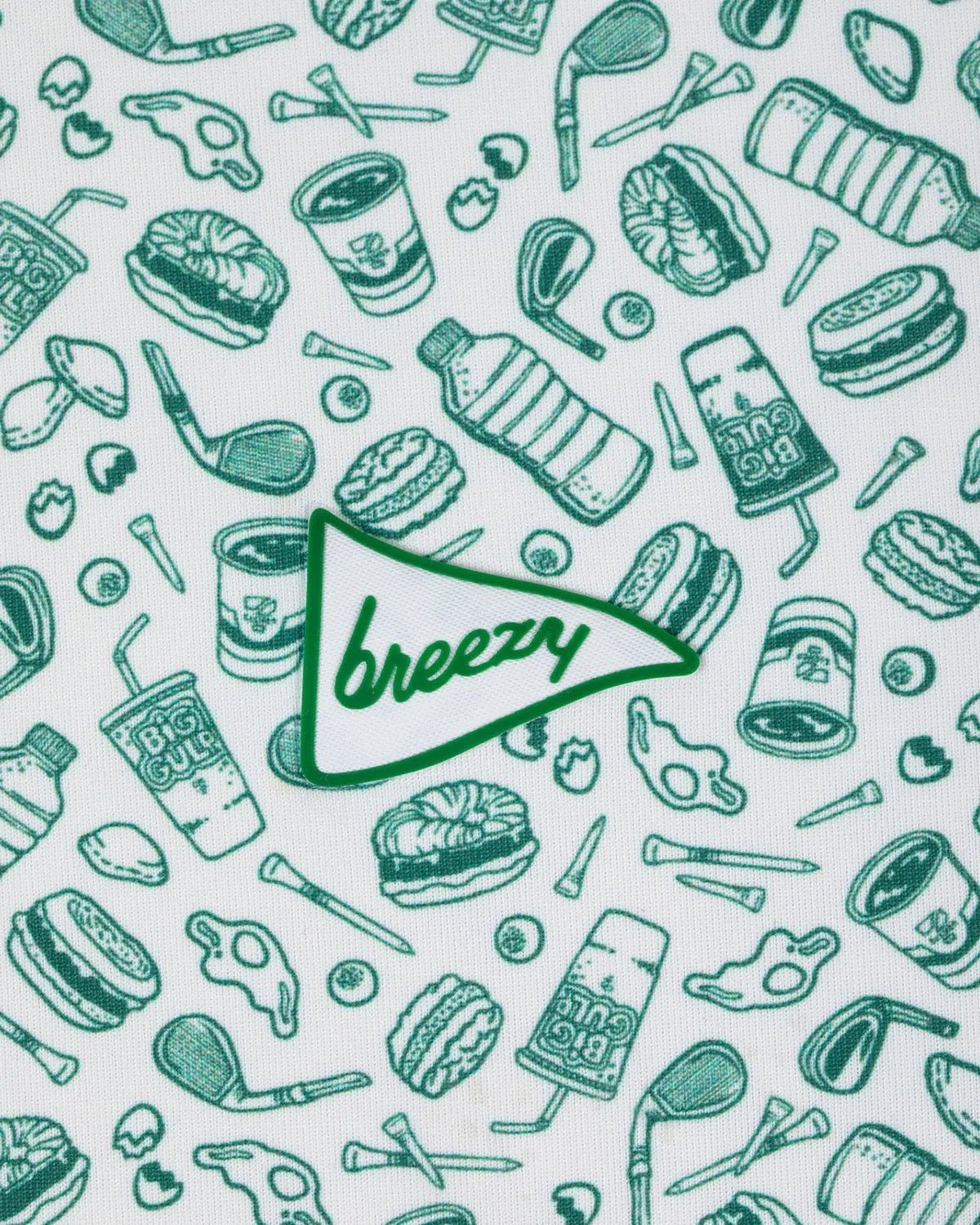 7 - Eleven x Breezy The Breakfast Bites Polo - Breezy Golf