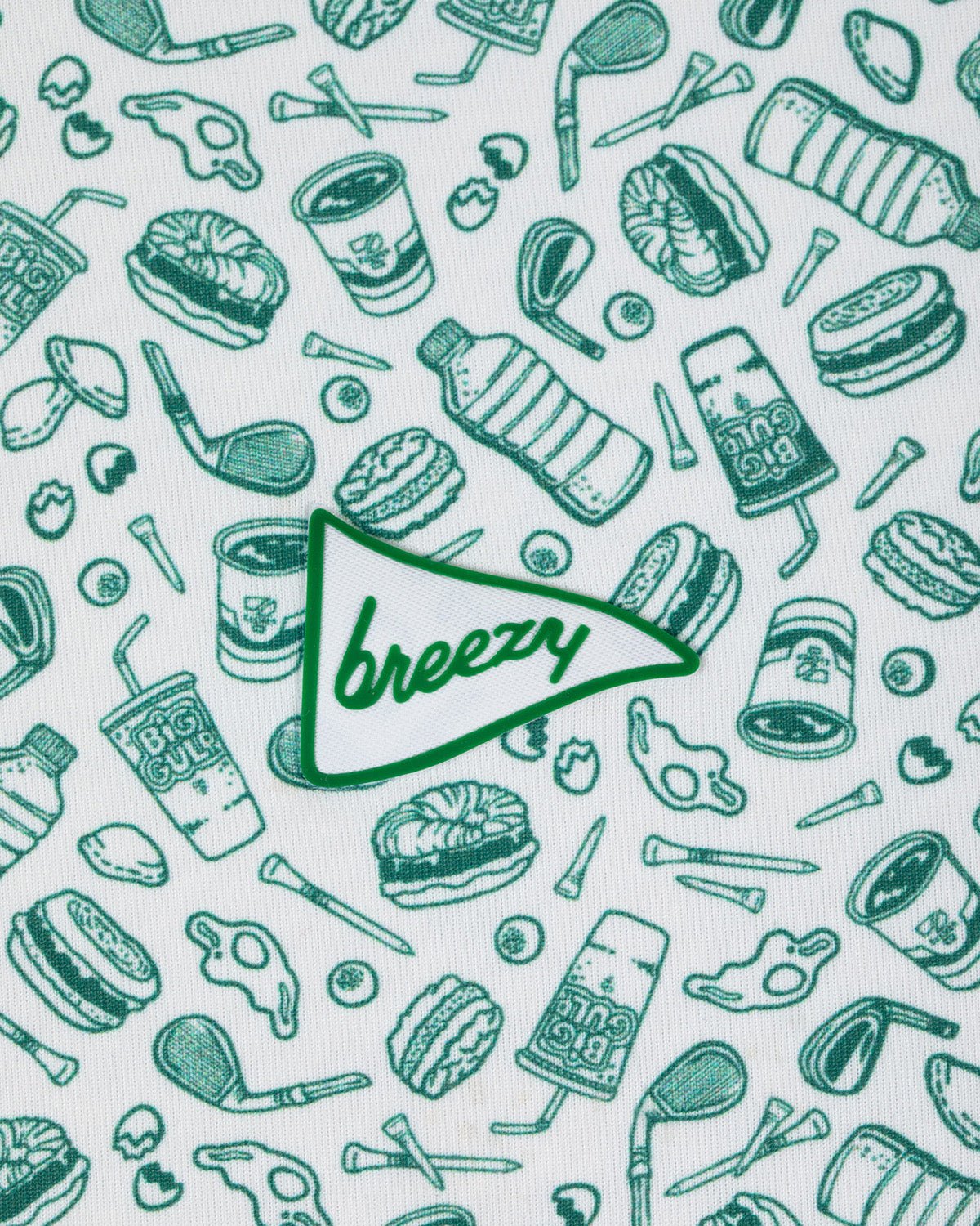 7 - Eleven x Breezy The Breakfast Bites Polo - Breezy Golf