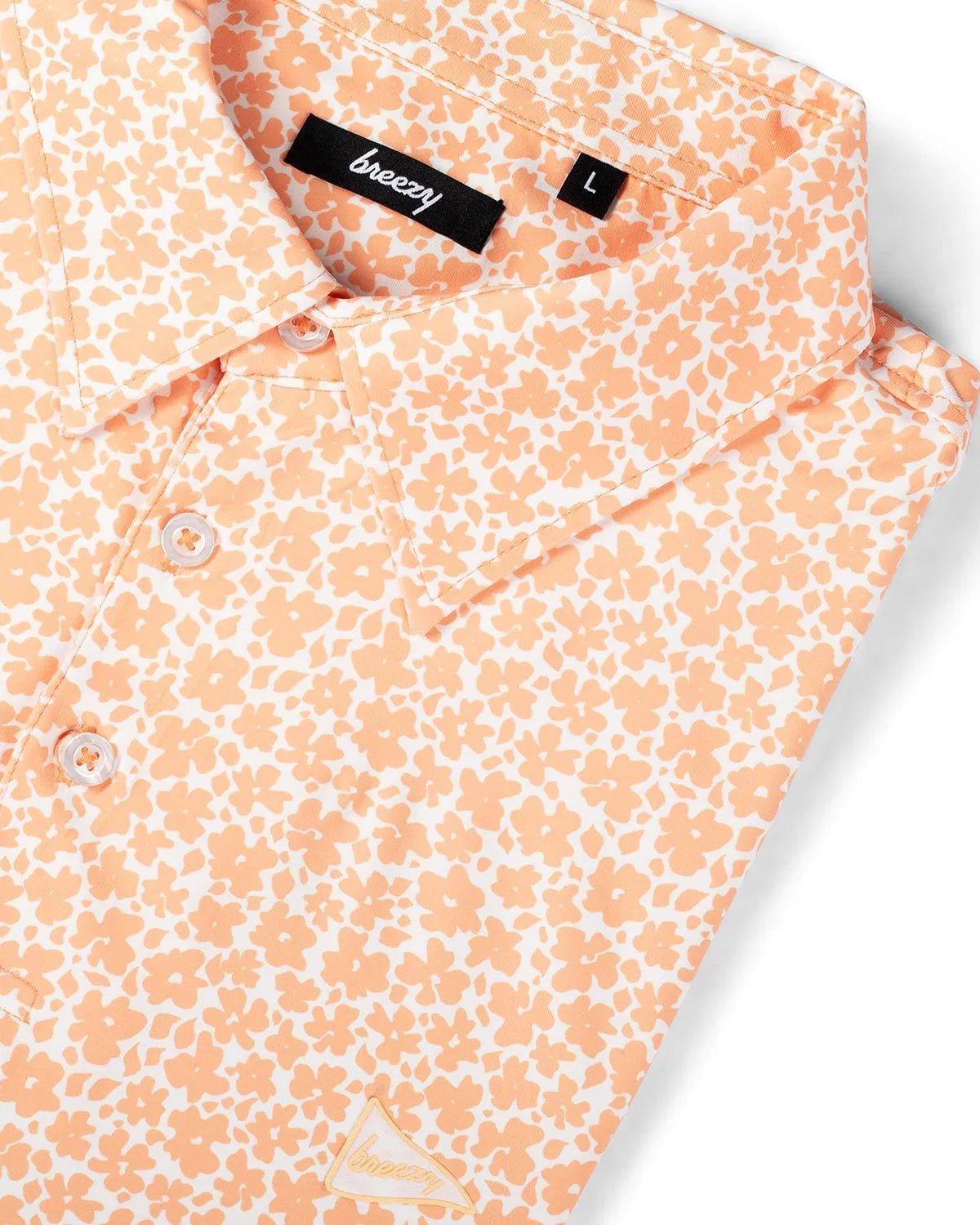 The Vintage Flowers Polo - Breezy Golf