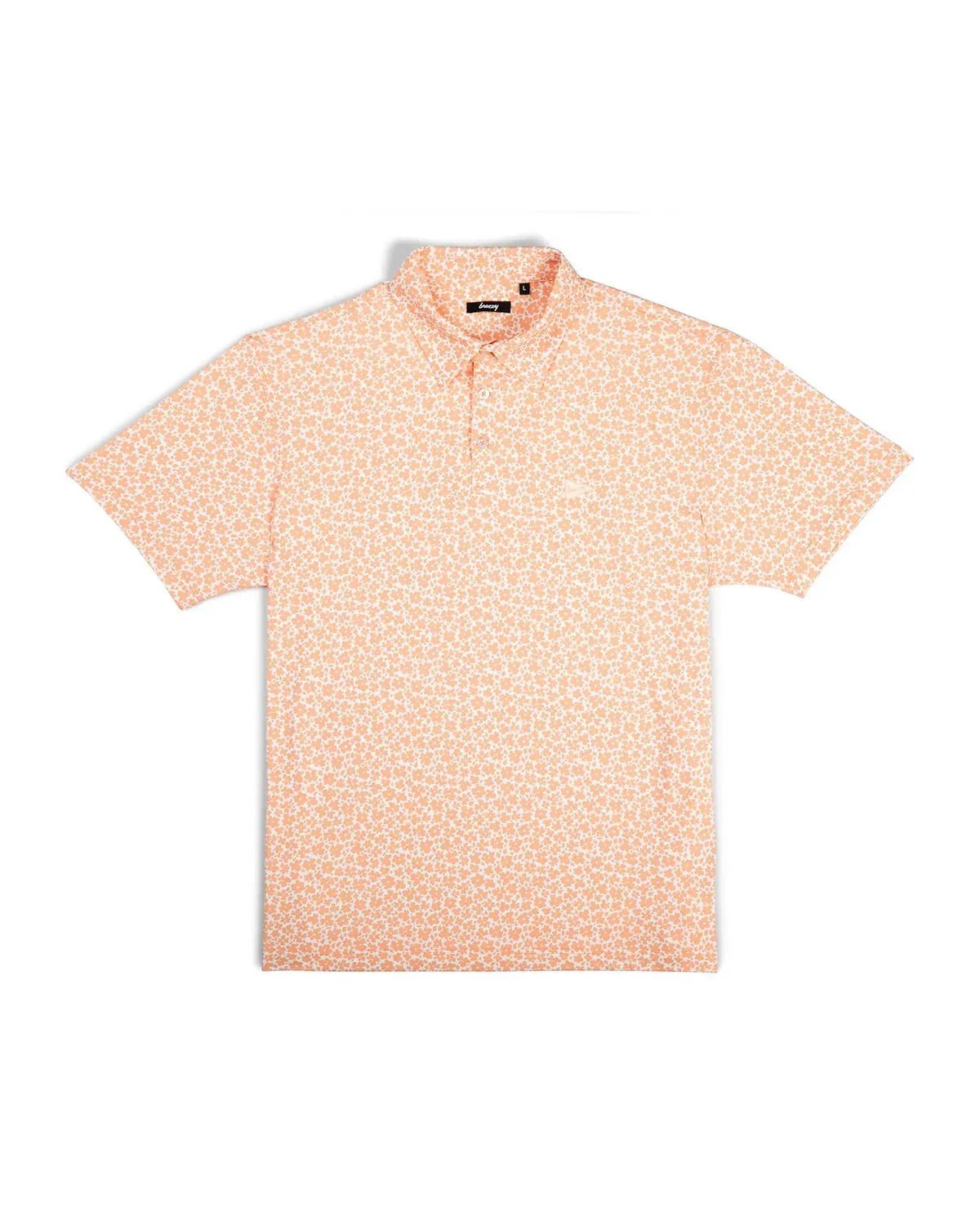 The Vintage Flowers Polo | Breezy Golf | Performance Golf Apparel