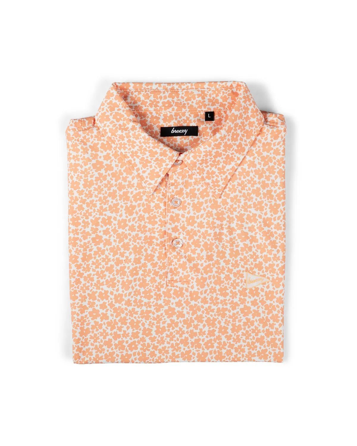 The Vintage Flowers Polo | Breezy Golf | Performance Golf Apparel
