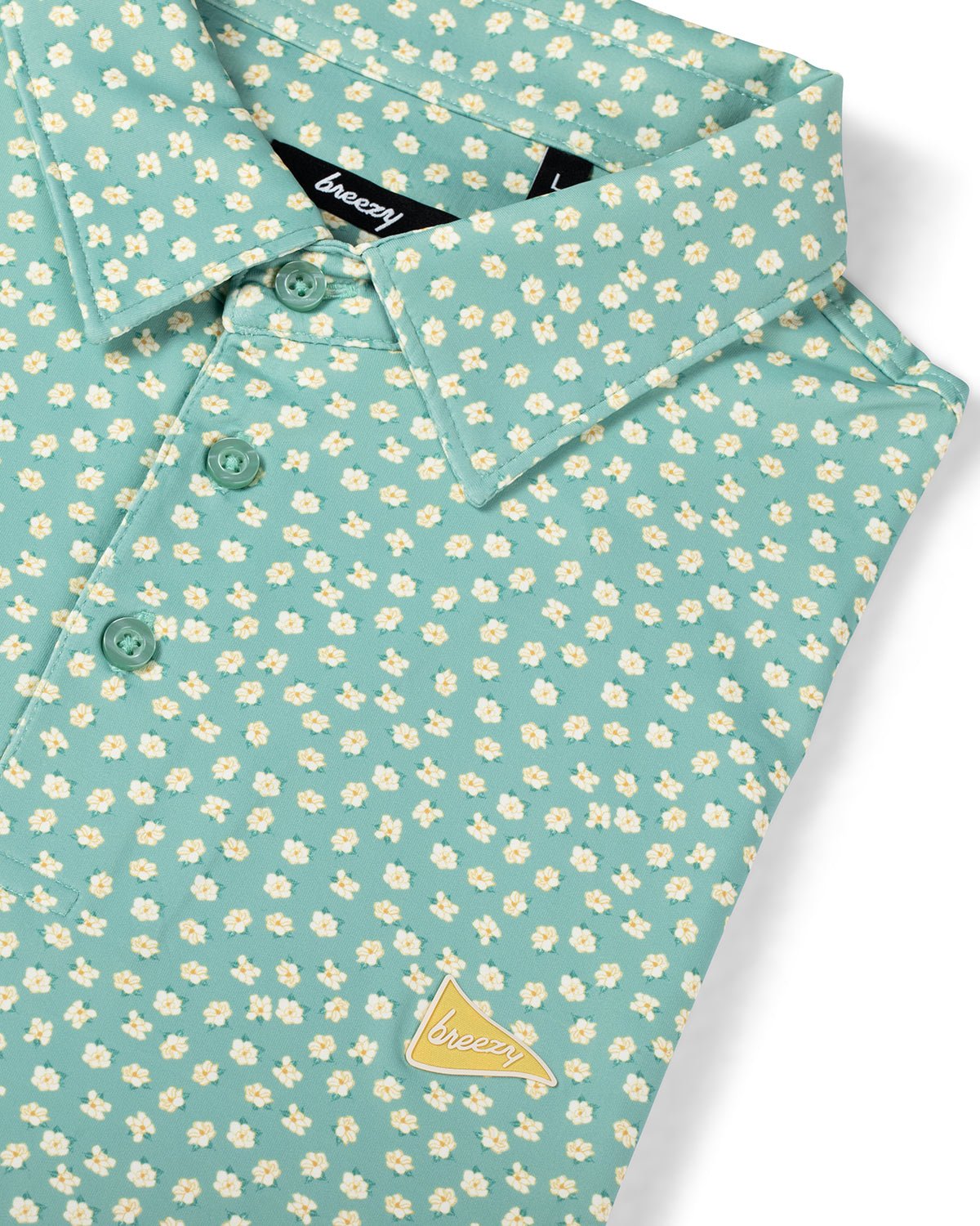 The Green Magnolias Polo | Breezy Golf | Performance Golf Apparel