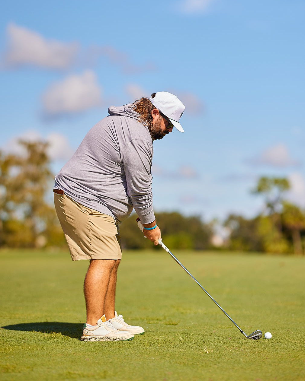 The Gimme Hoodie - Gray - Breezy Golf