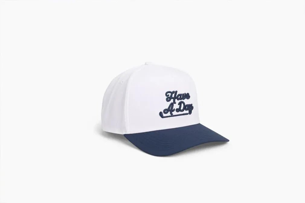 Have A Day Blue Contrast Bill Hat - Breezy Golf